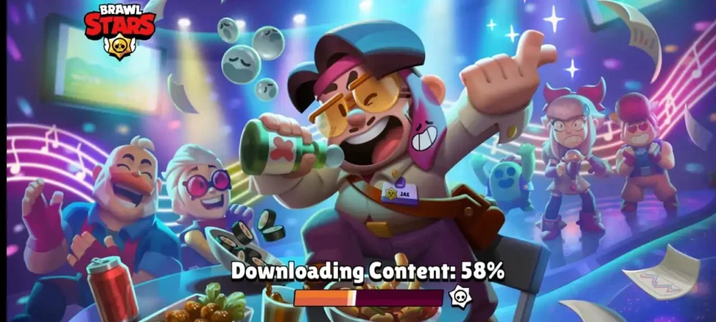 Page d'accueil 26 Téléchargement du contenu du jeu de Null’s Brawl au démarrage