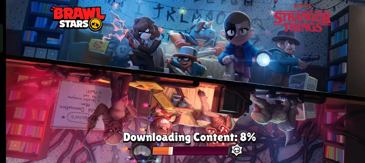 Gigi E Stranger Thing 4 Atualização do Null's Brawl com atualização de Stranger Things